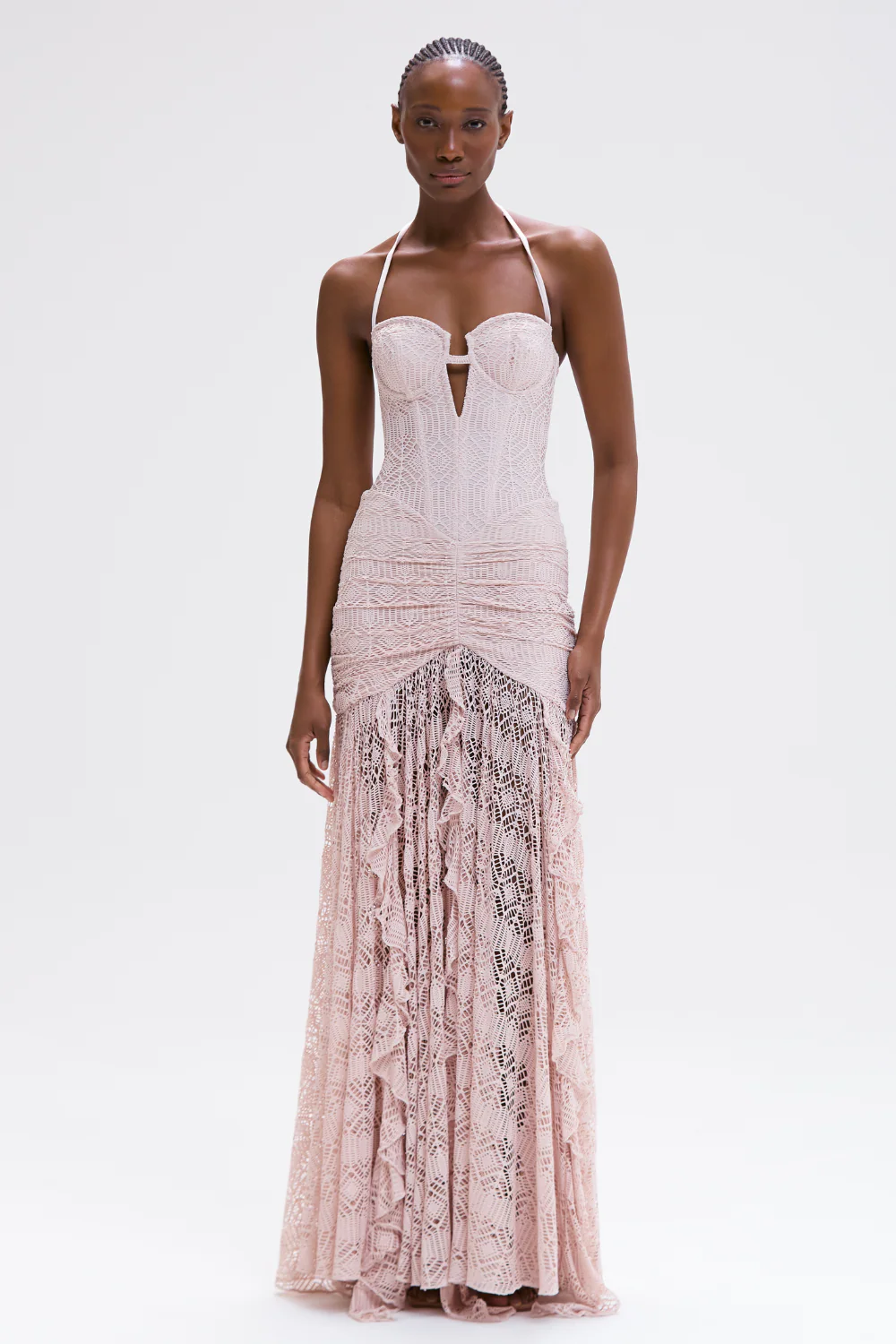 SEASHELL LYCRA GOWN
