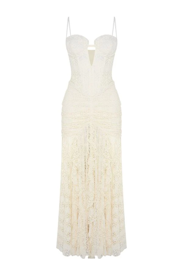 SAMBA FRINGE MAXI DRESS