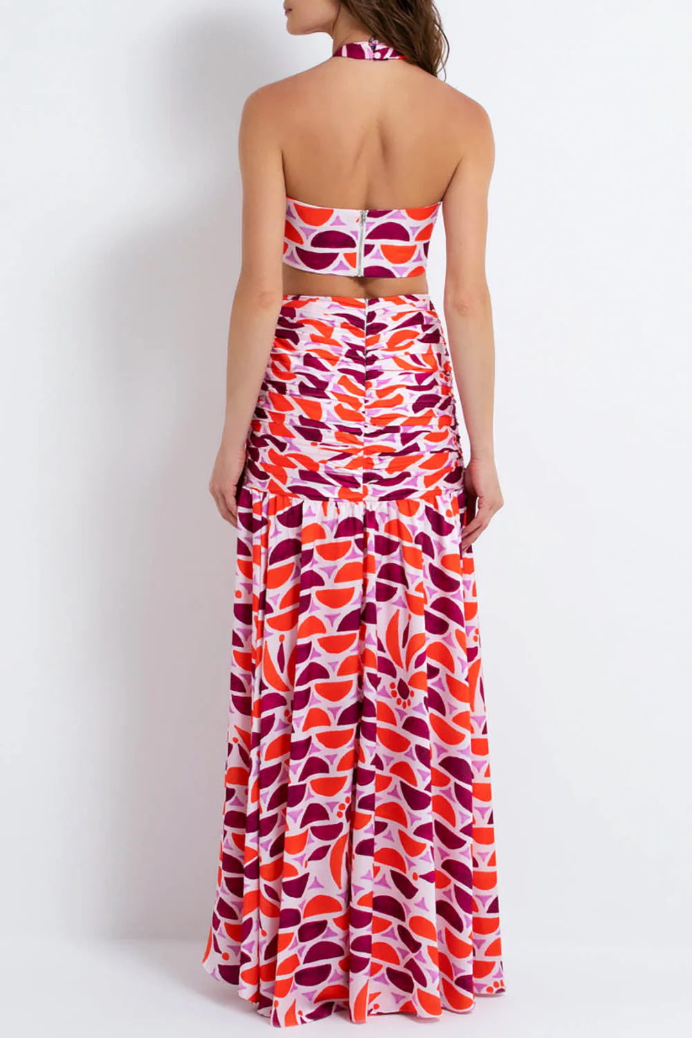 Solis Cross-Front Cropped Top
