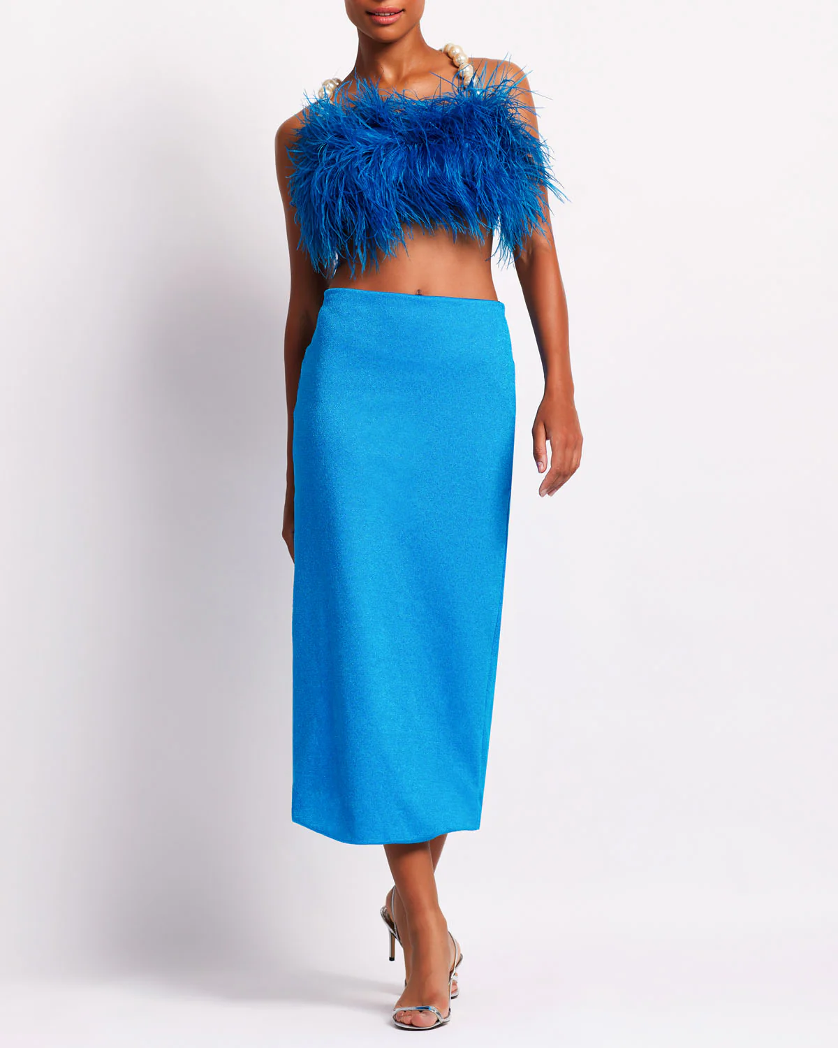 Fitted Midi Skirt (EXCLUSIVE)