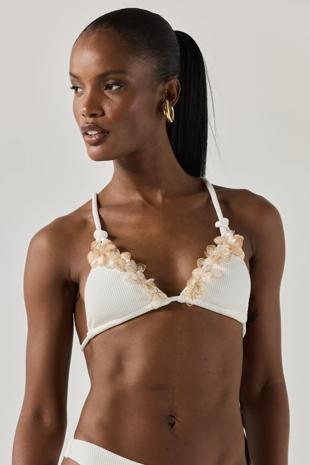 KNIT BIKINI TOP