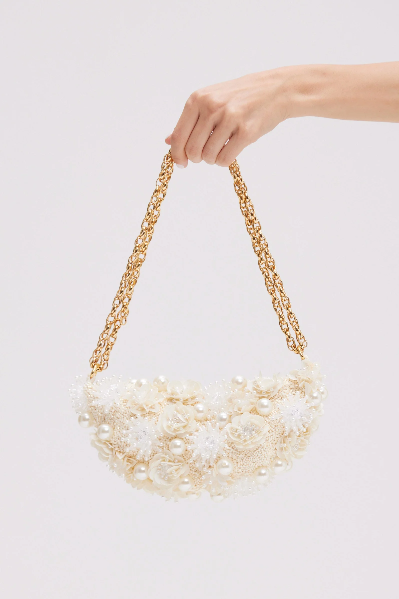 BRUMA COTTON POPLIN BAG FLOWERS