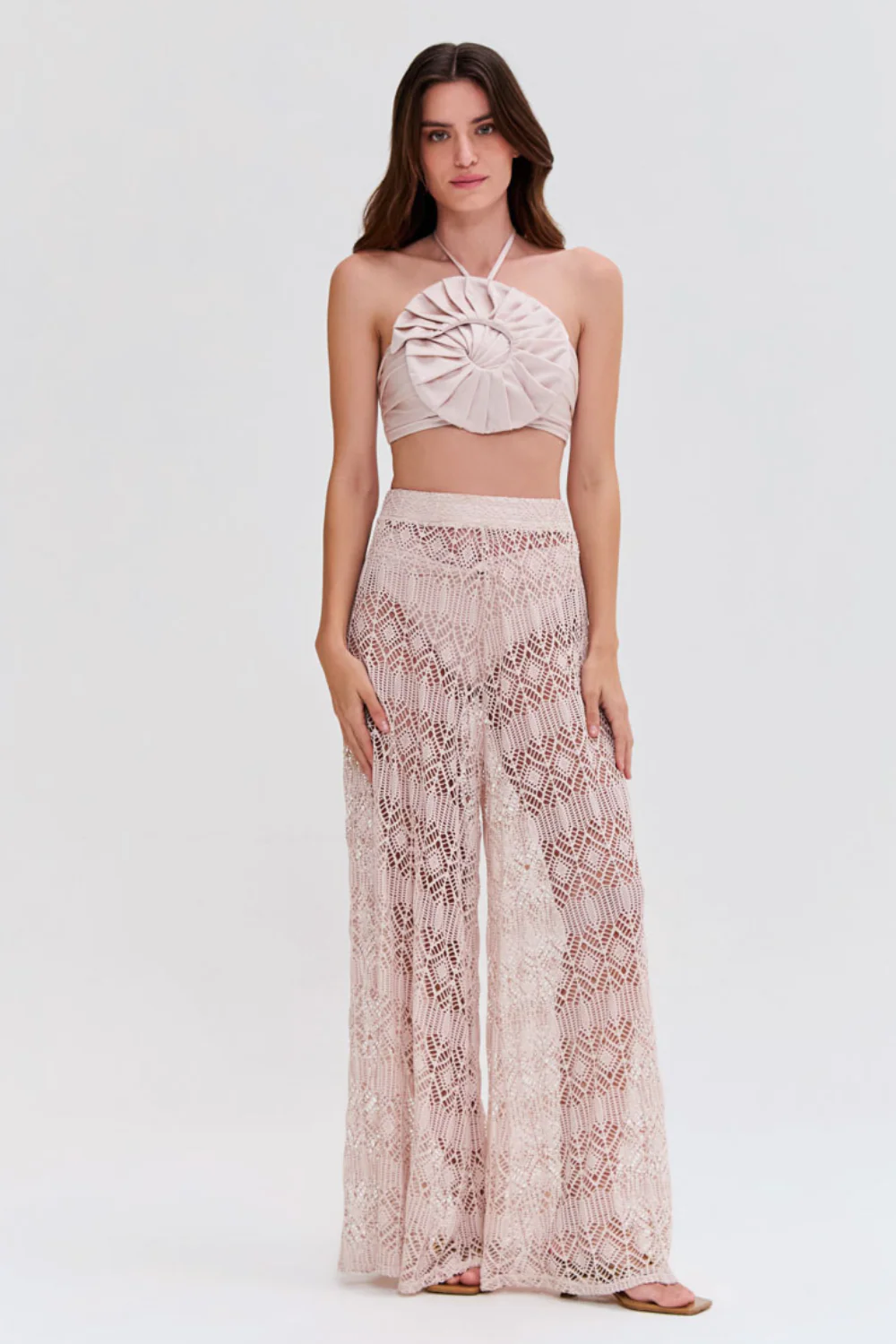 SEASHELL LYCRA BEACH PANT