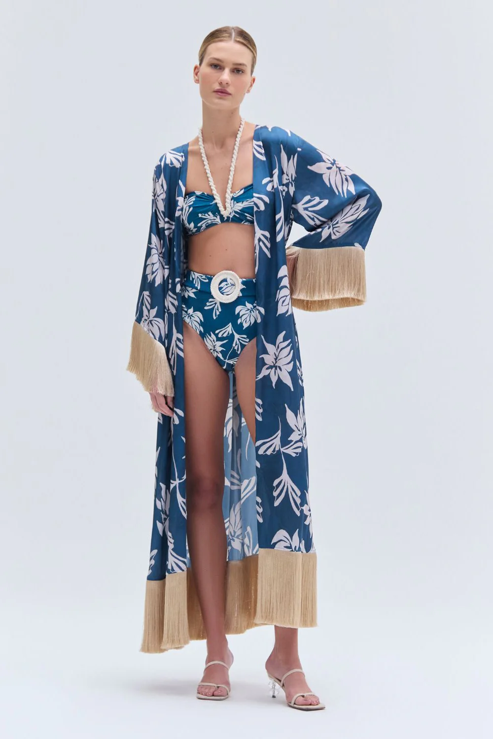 ARTICHOKE FRINGE CAFTAN