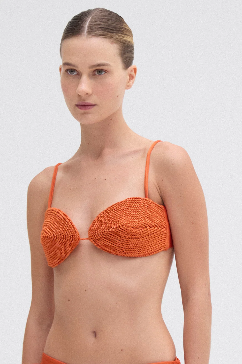JERSEY SANDS BRAIDED BIKINI TOP