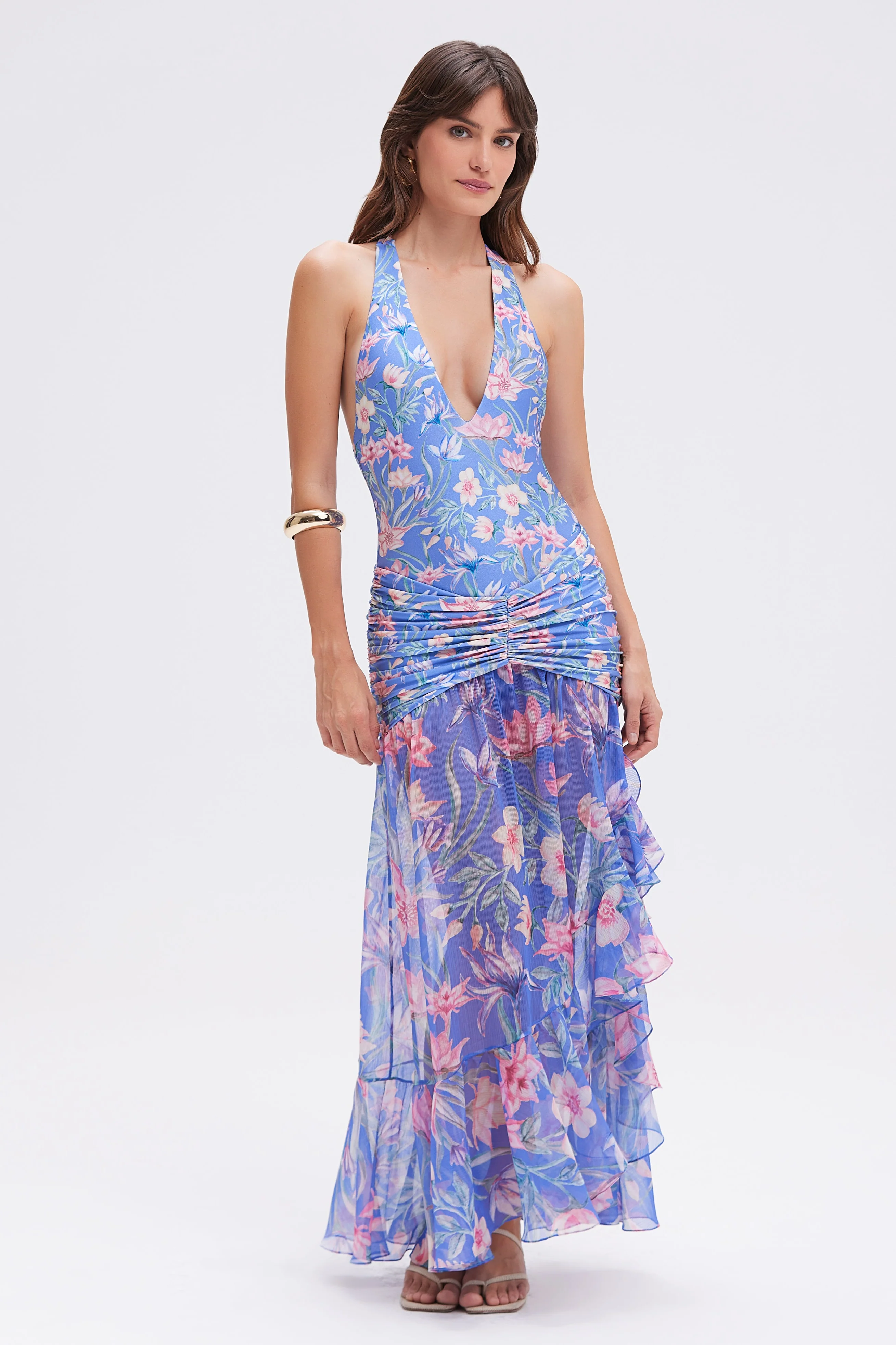 AMARYLLIS PLUNGE BEACH DRESS
