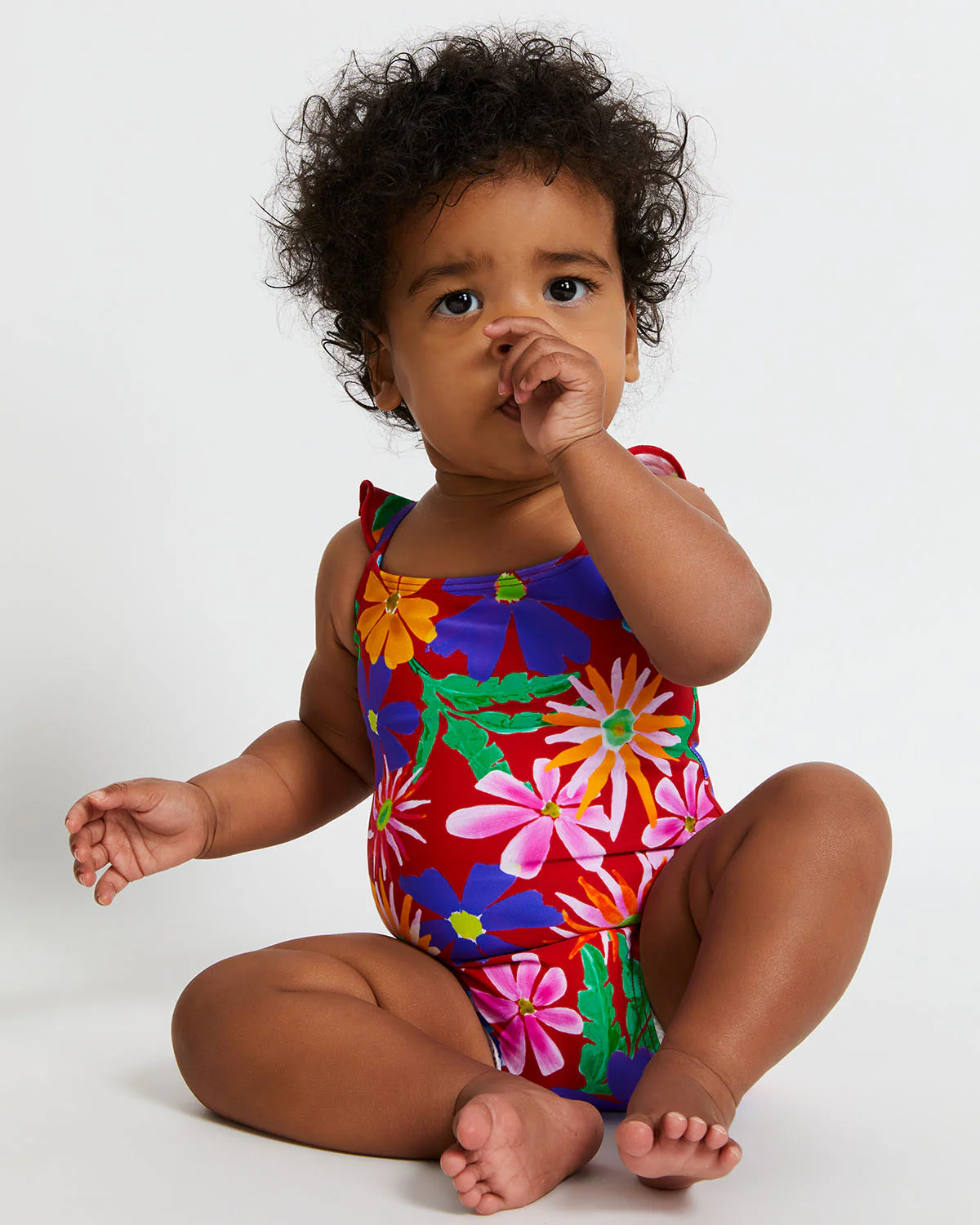 BABY ASTER RUFFLE SWIMSUIT (FINAL SALE)