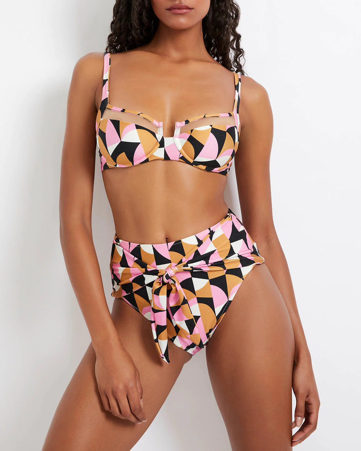 Plitka Mid-Rise Tie Bikini Bottom (FINAL SALE)