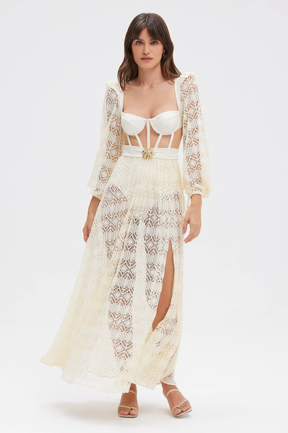 BUSTIER BEACH DRESS
