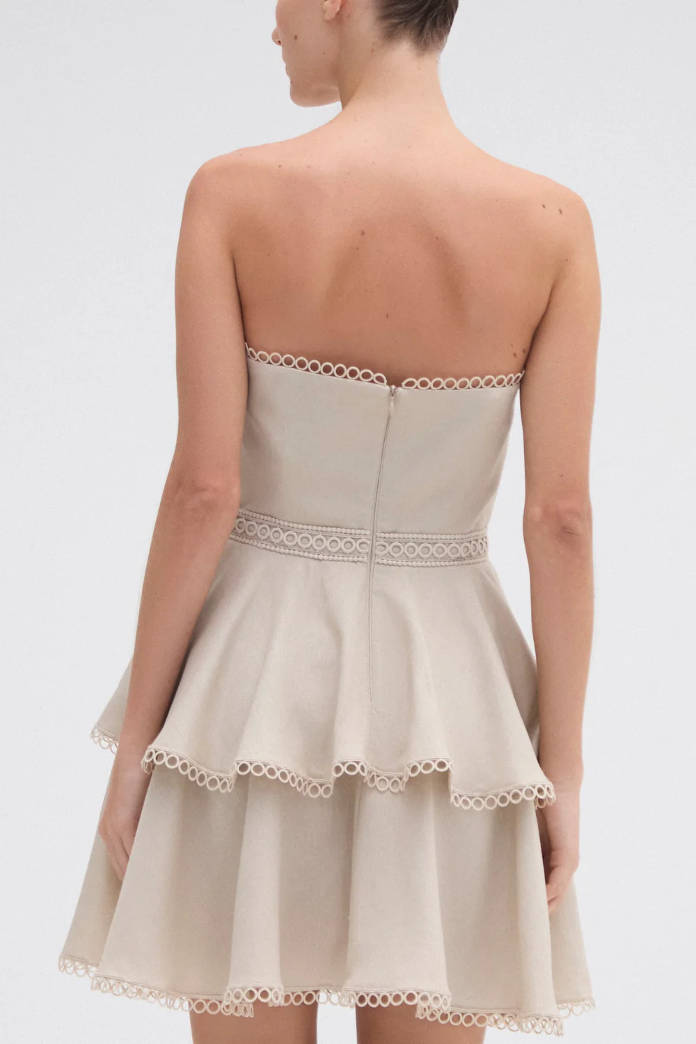 CANDY LINEN MINI DRESS