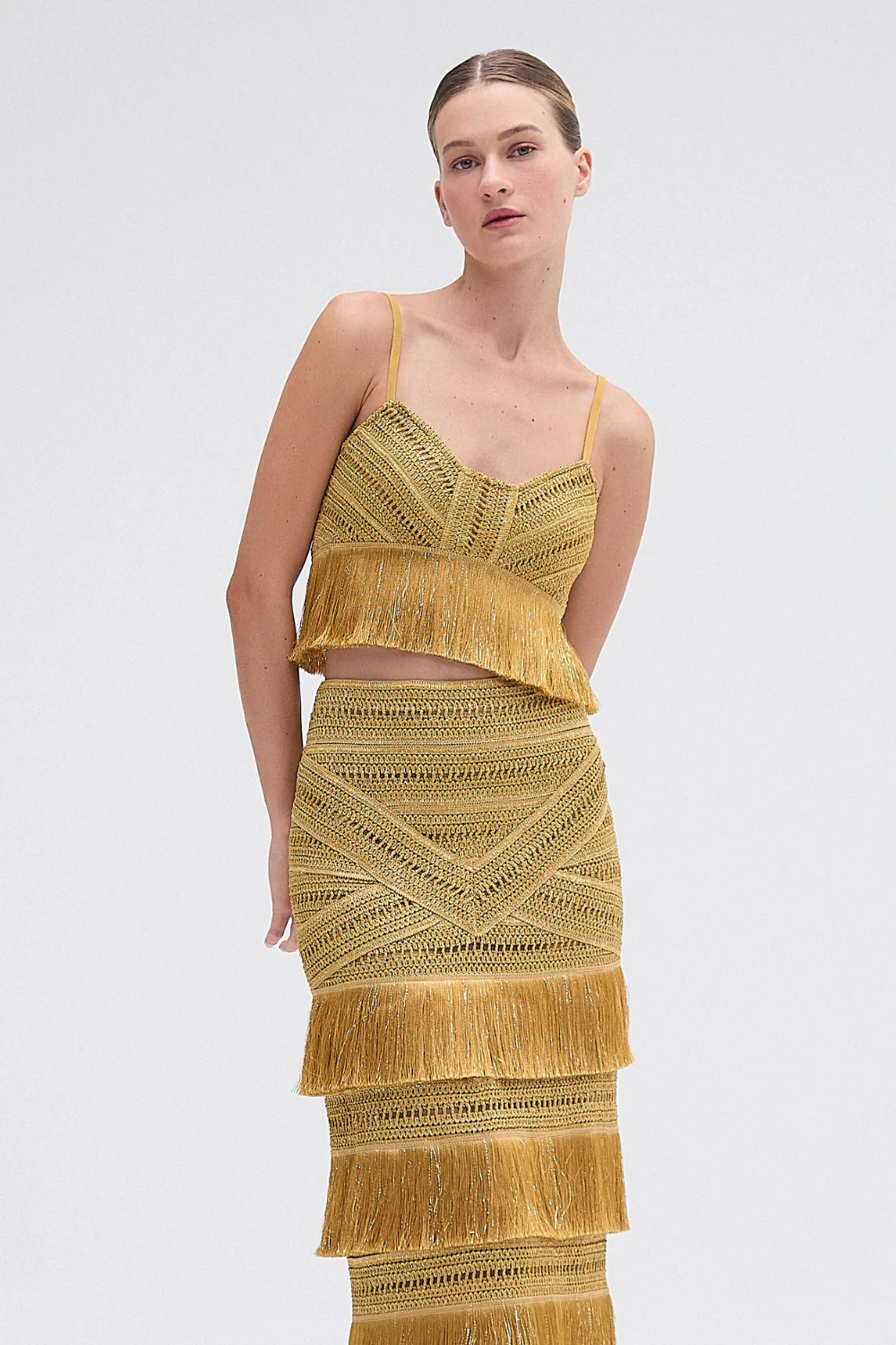 PAMPAS FRINGE TOP